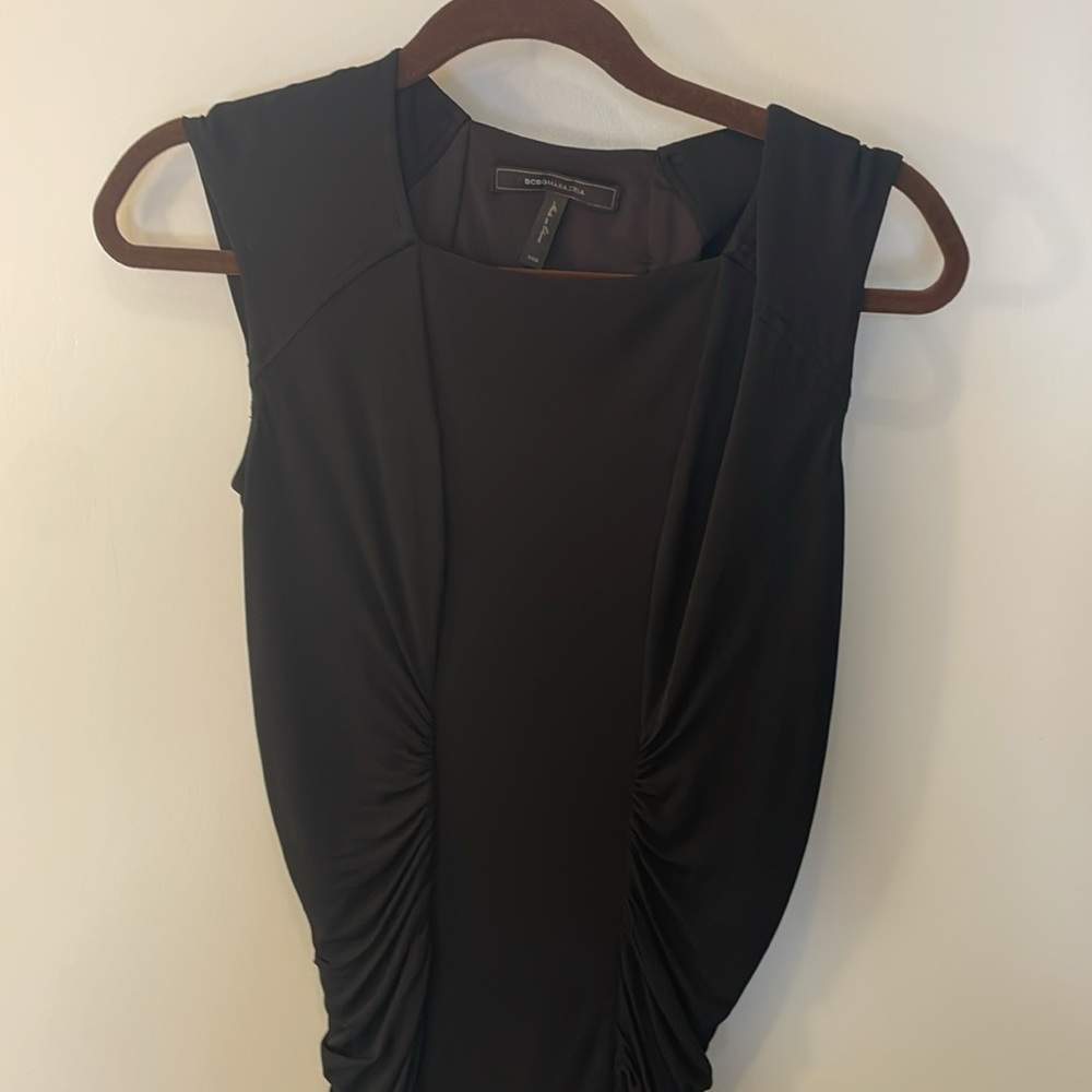 BCBG black mini dress